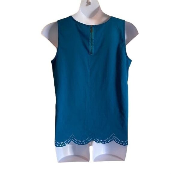 Jennifer and Grace XL Sleeveless Blue Top - Picture 4 of 10